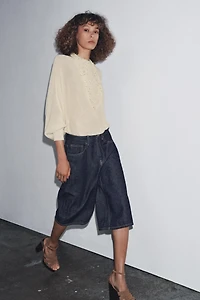 BERMUDA LONGUE EN DENIM ZW COLLECTION