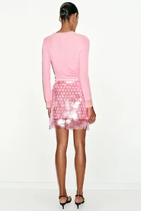 SEQUIN MINI SKIRT