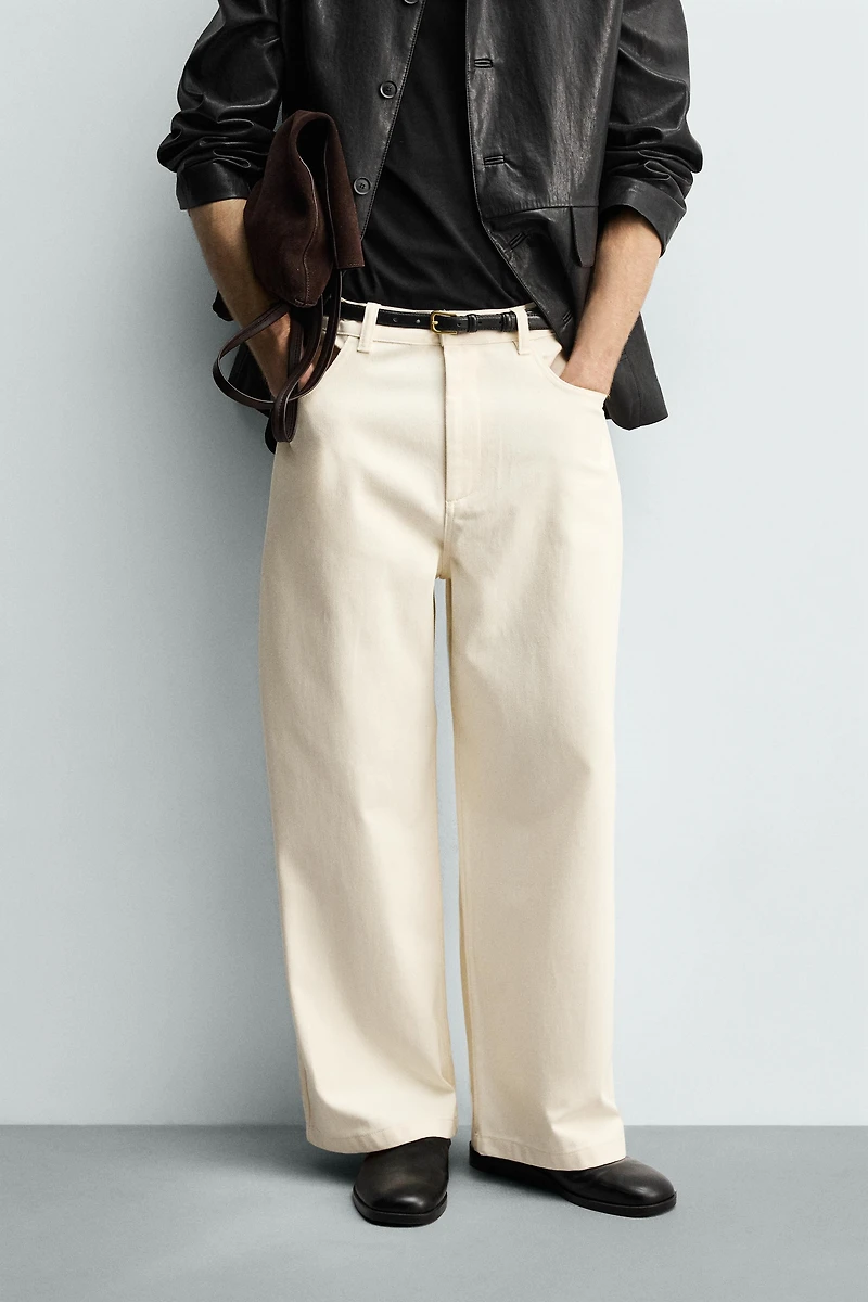 PANTALON COUPE DÉCONTRACTÉE