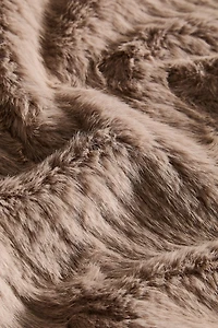 REVERSIBLE FAUX FUR BLANKET