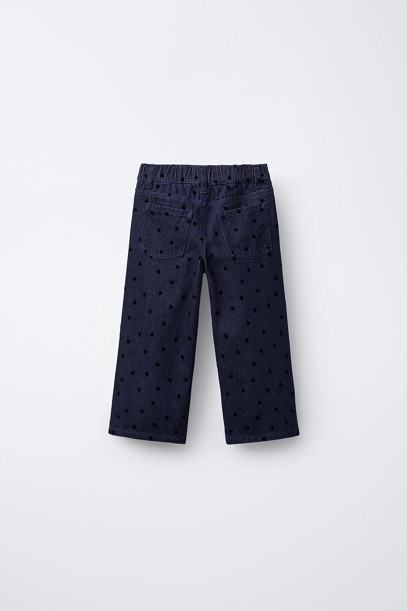 JEAN LARGE CŒURS FLOCK