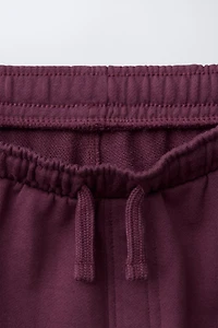 PLUSH JOGGING SHORTS