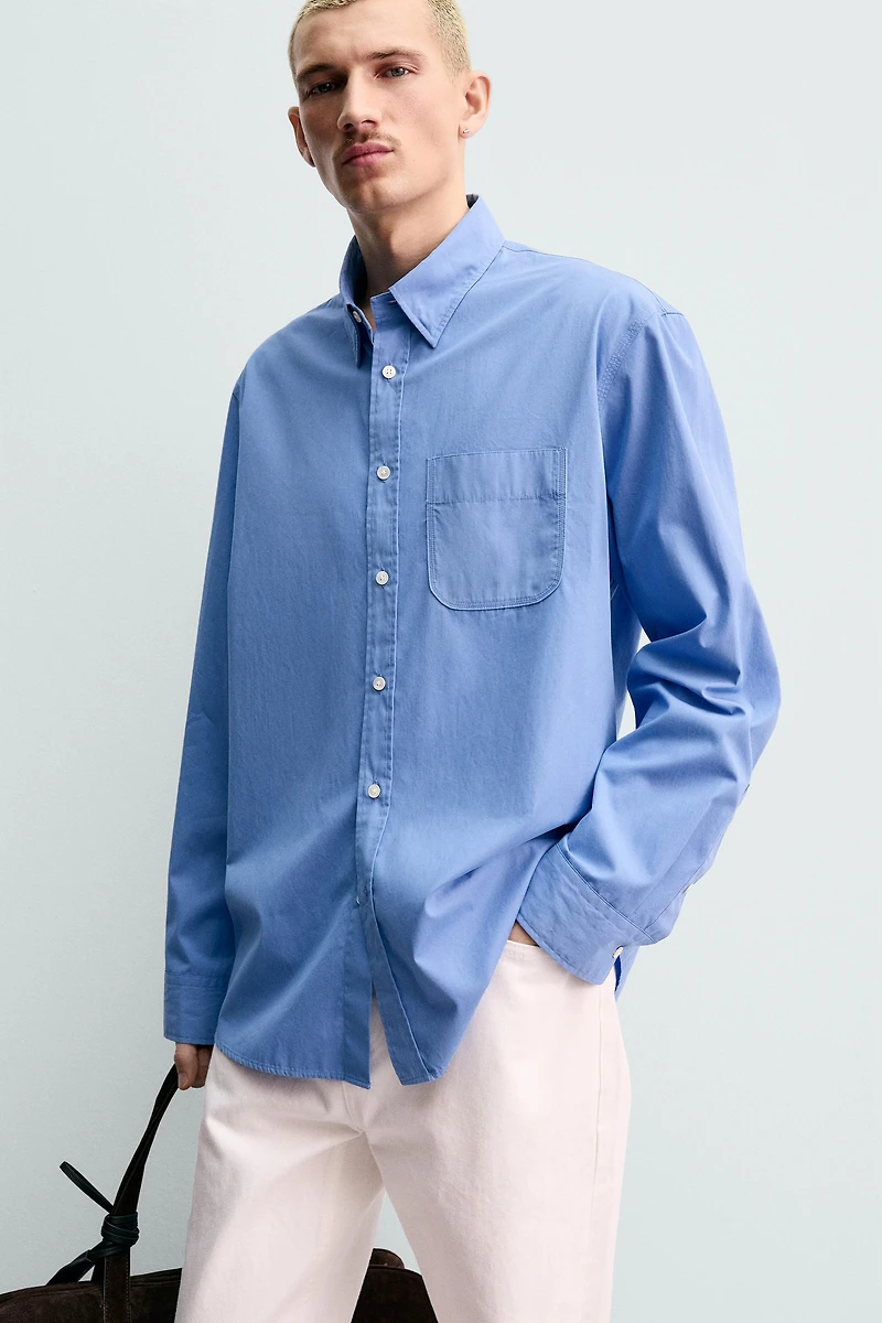 ORIGINS REGULAR FIT POCKET SHIRT
