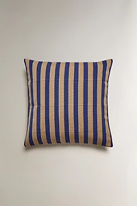 HOUSSE COUSSIN RAYURES