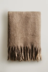 FRINGED SOFT BLANKET