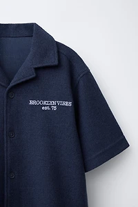 EMBROIDERED RUSTIC SHIRT