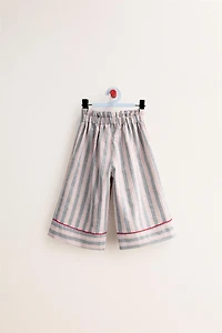 ZARA TIMELESS - STRIPED WIDE LEG PANTS