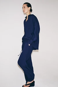 PANTALON STYLE PYJAMA STRUCTURÉ ZW COLLECTION