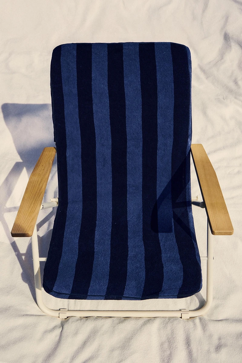 STRIPED BEACH TOWEL SEAT COVER