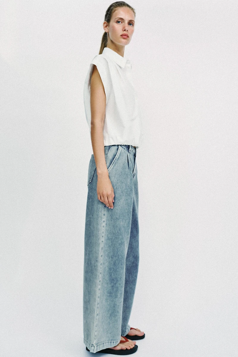 Z1975 WIDE LEG JEANS WITH DARTS