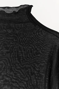 PLAIN T-SHIRT WITH LYOCELL