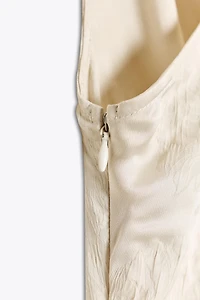 JACQUARD ASYMMETRIC TOP