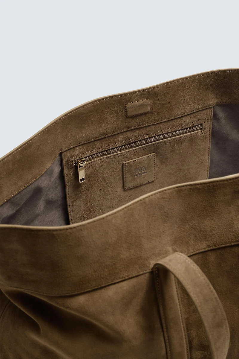 LIMITED EDITION LEATHER SHOPPER BAG