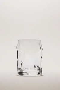 WAVY GLASS TUMBLER