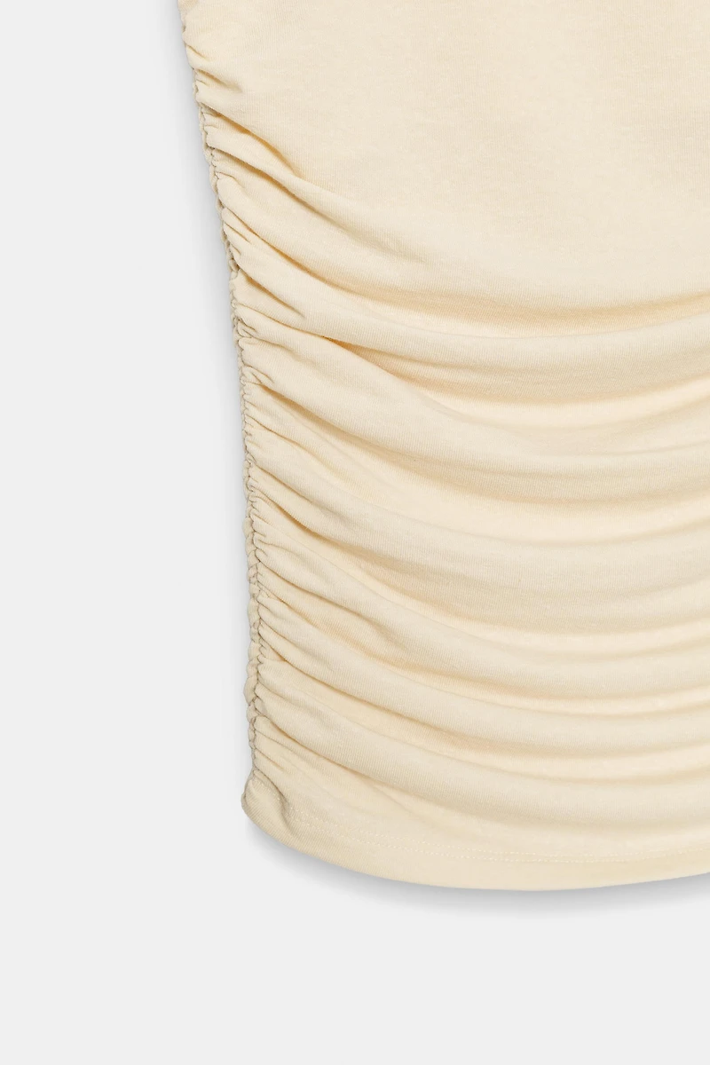 DRAPED ASYMMETRIC TOP