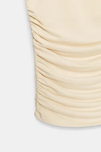 DRAPED ASYMMETRIC TOP