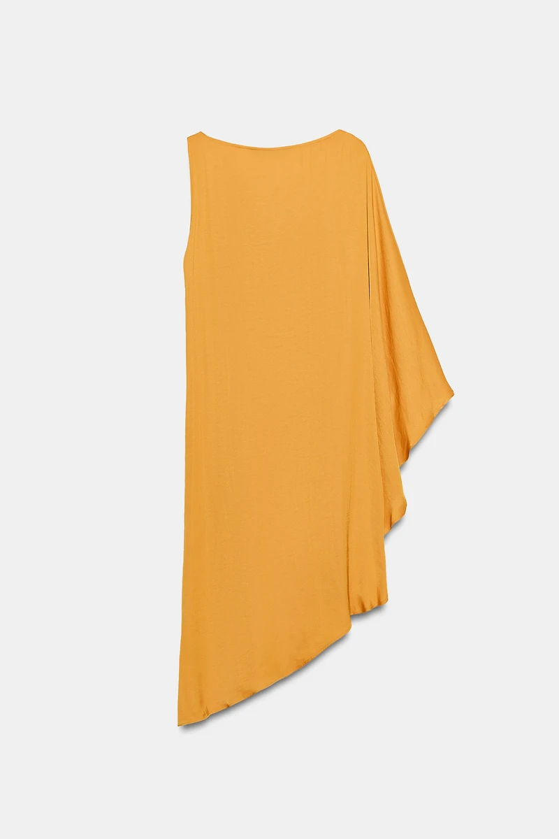 ROBE ASYMÉTRIQUE À BOUCLE