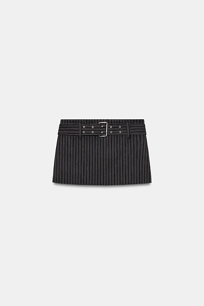 JUPE-PANTALON AVEC CEINTURE