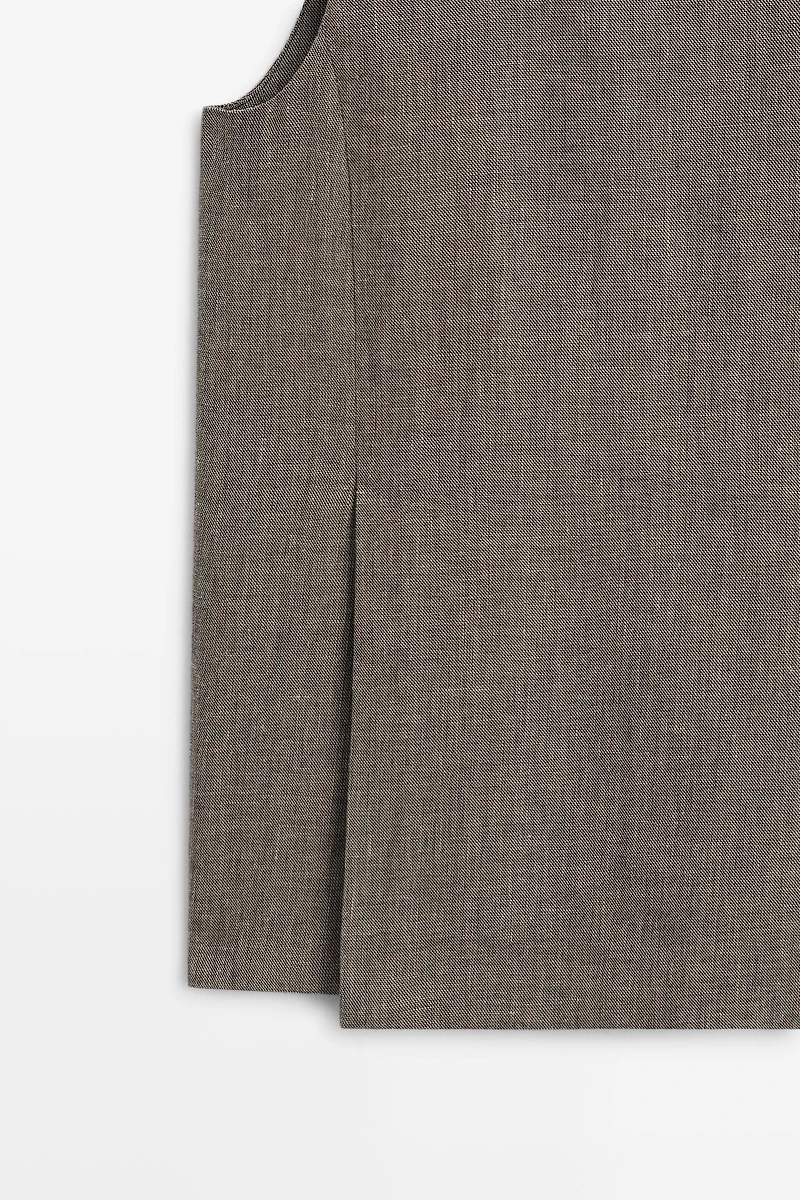 STUDIO textured top with cut-out details