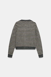 STRIPED CARDIGAN