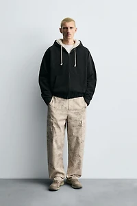 STRAIGHT FIT CARGO PANTS