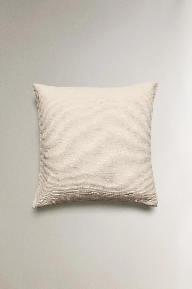 TEXTURED THROW PILLOW COVER