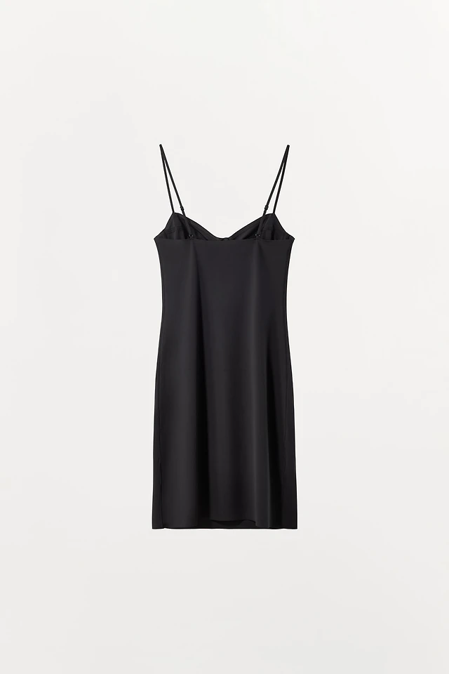 black dress aritzia Zara Orange and Brown Leopard Print Slip Dress  KTRcollection
