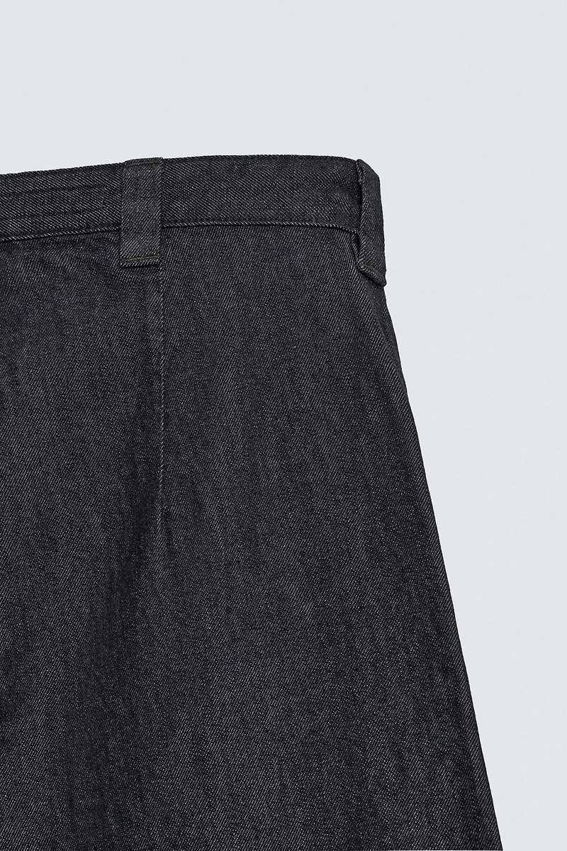 PANTALON CHINO BARREL FIT EN DENIM