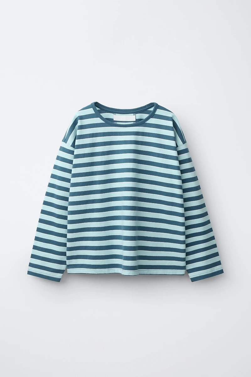 T-SHIRT À IMPRIMÉ RAYURES