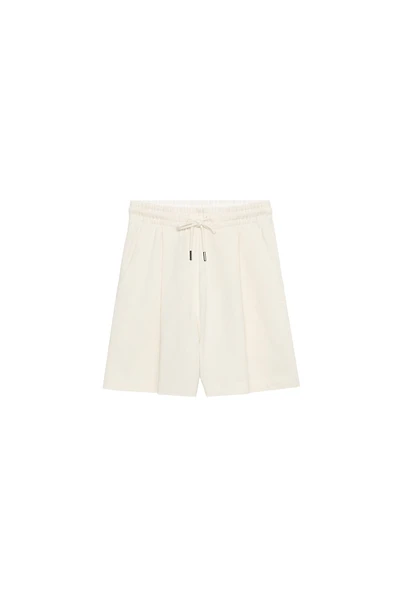 HEAVY COTTON PLEATED SHORTS