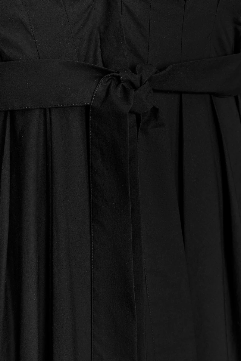 ZW COLLECTION PLEATED MIDI DRESS