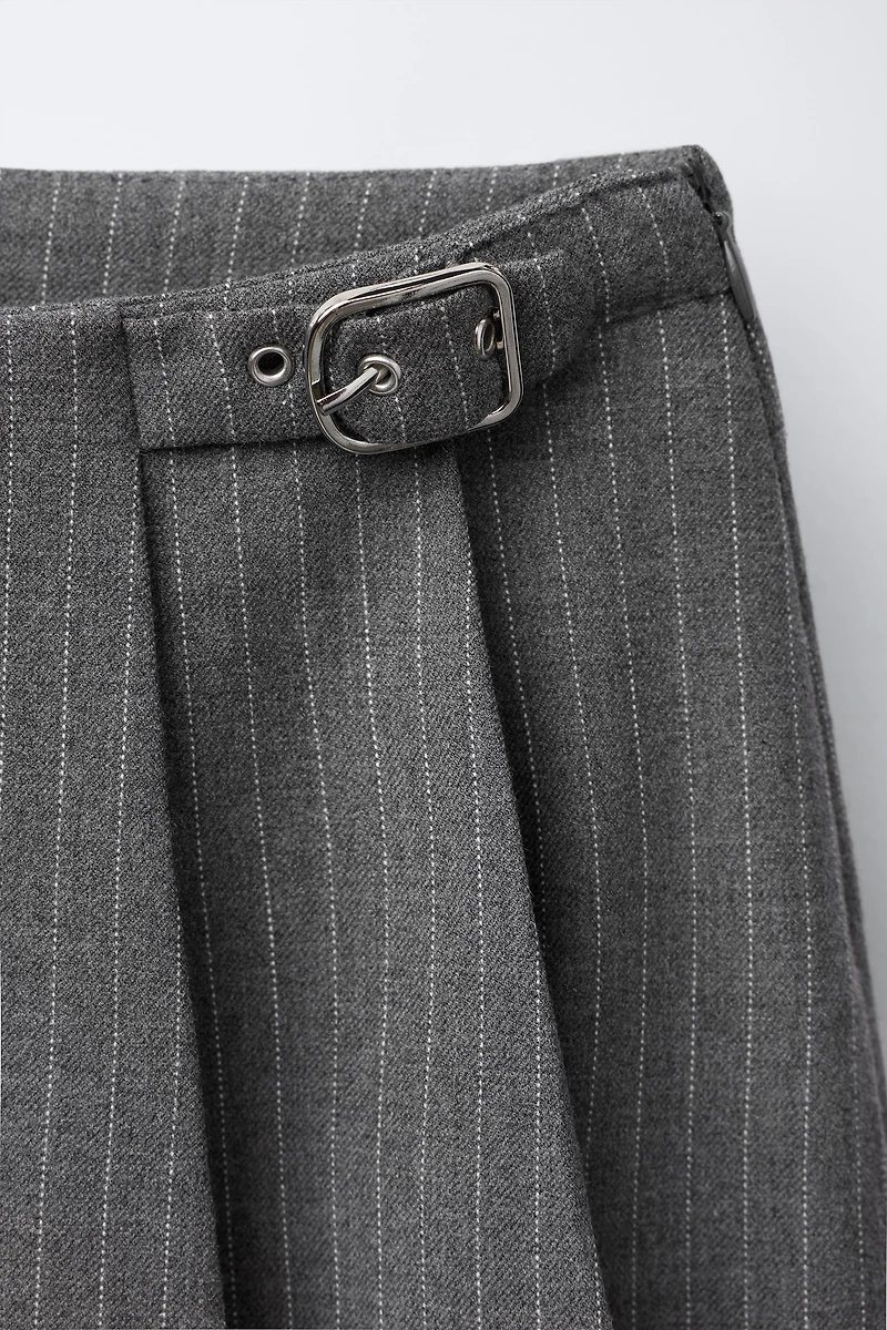 JUPE-SHORT RAYURES