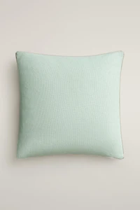 PIPING THROW PILLOW COVER