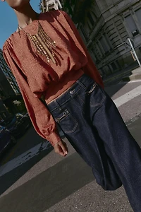 TOP JACQUARD GLOBO