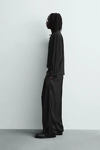 FLUID TEXTURED POLO SHIRT