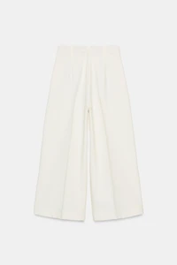 CROPPED WIDE LEG PANTS
