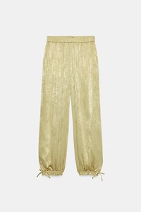 ELASTIC WAISTBAND BLOOMER PANTS