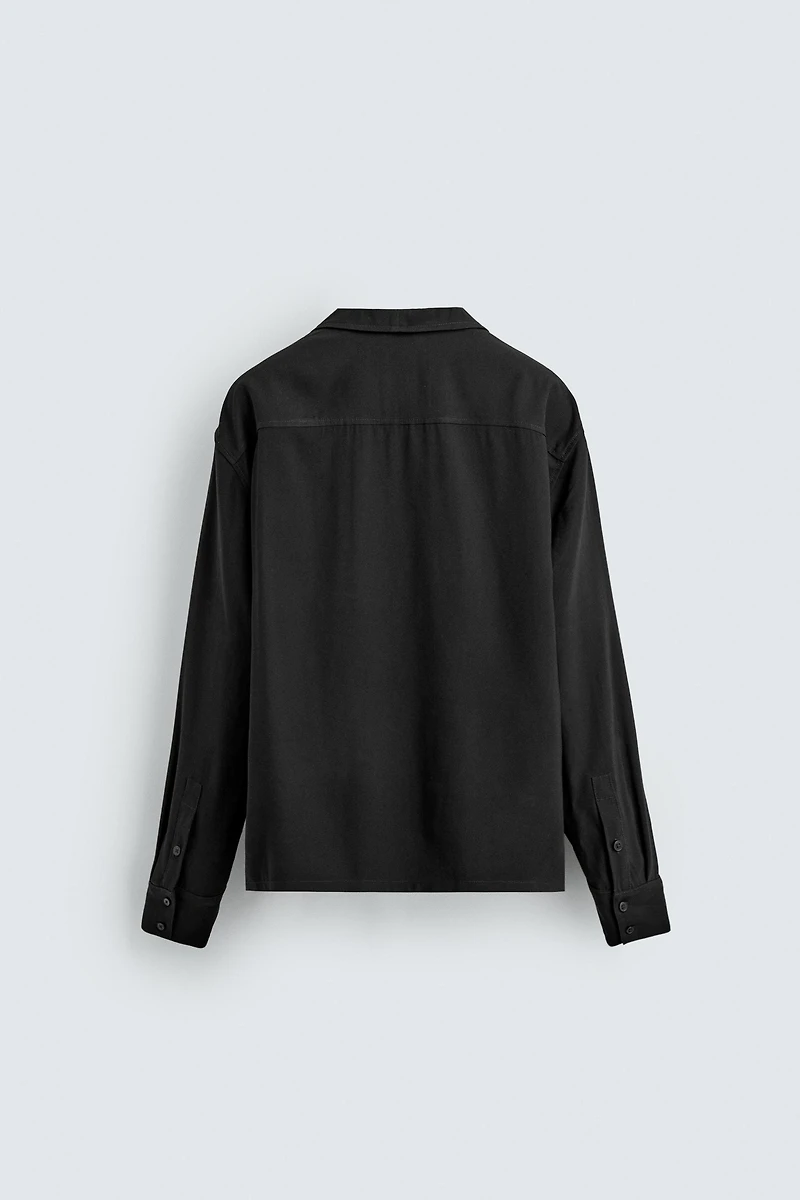CHEMISE FLUIDE COUPE DÉCONTRACTÉE