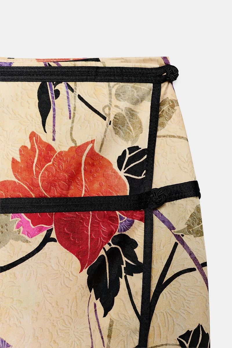 ZW COLLECTION FLORAL SARONG SKIRT