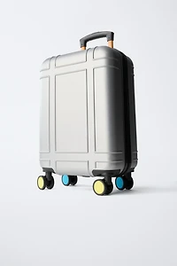 MULTI-COLOR TRAVEL SUITCASE