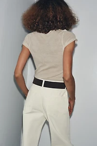 WOOL SHORT SLEEVE T-SHIRT