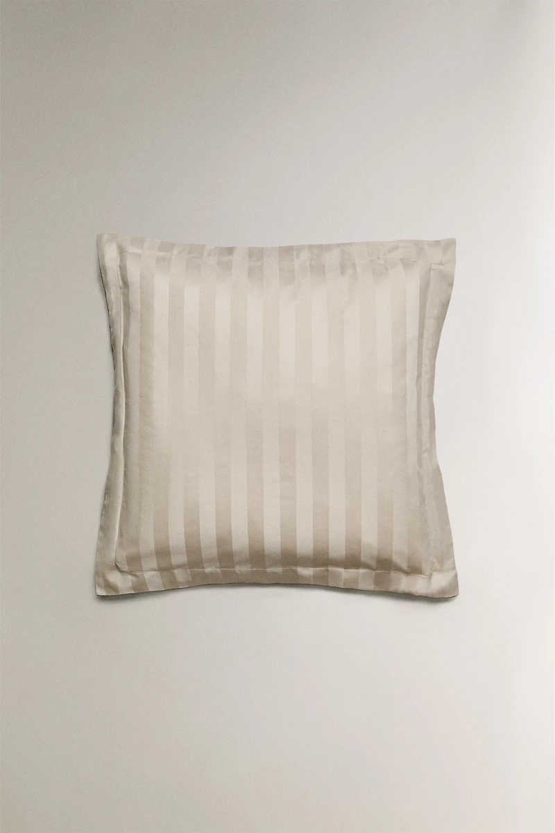 STRIPED SATEEN PILLOWCASE (500 THREAD COUNT)