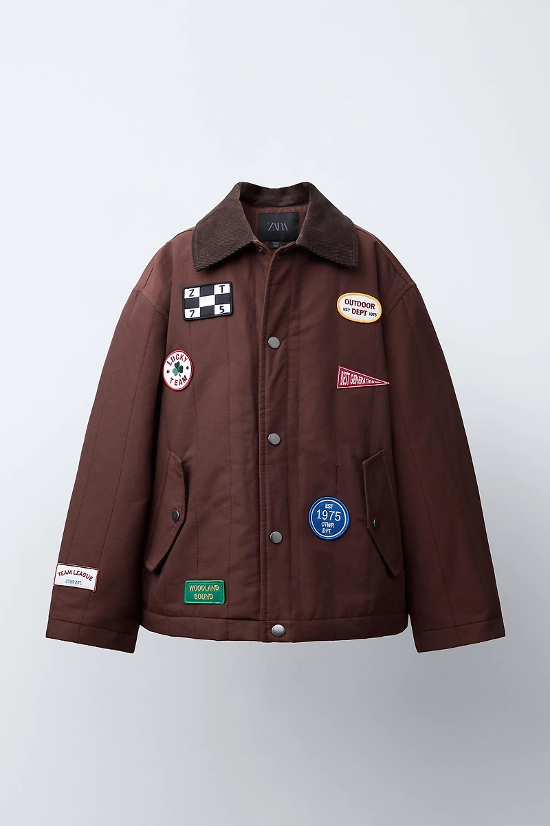 VESTE REMBOURRÉE PIÈCES