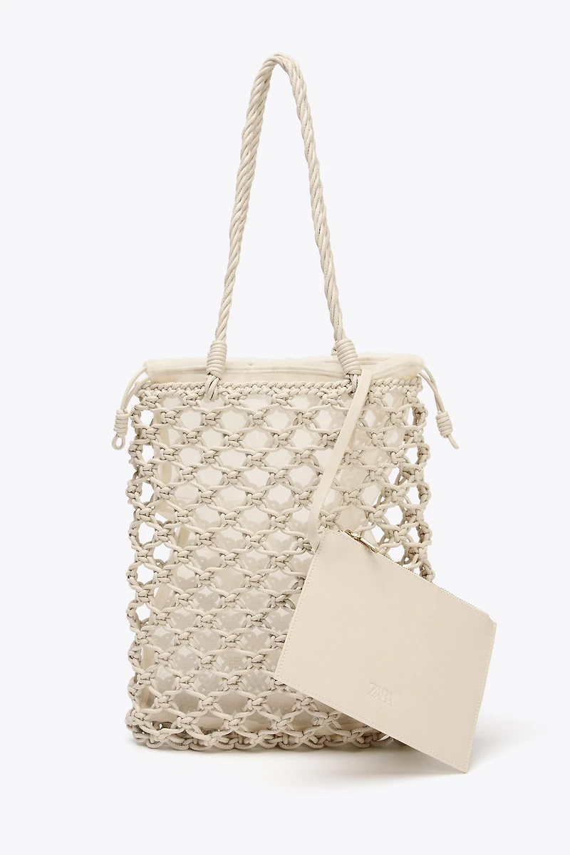 WOVEN SHOPPER