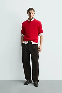 PANTALON RELAXED FIT EN VELOURS CÔTELÉ DÉLAVÉ ÉDITION LIMITÉE