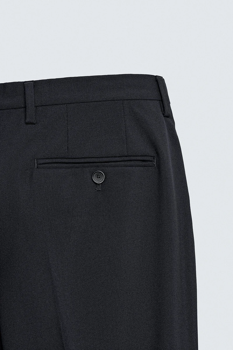PANTALON DE COSTUME 100 % LAINE