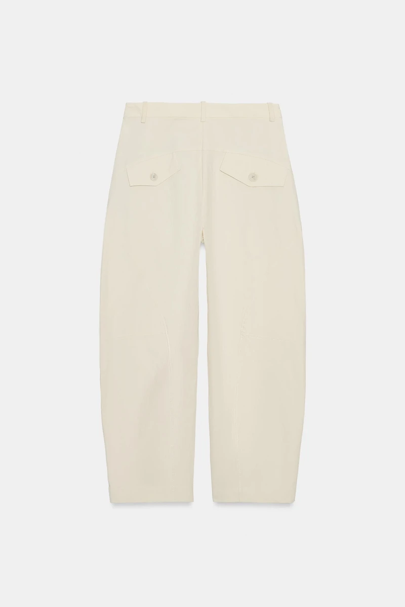 ZW COLLECTION WRAP BUTTON PANTS
