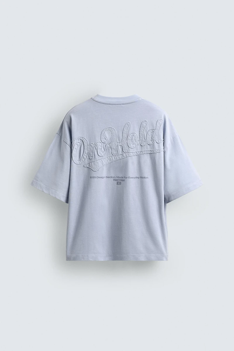 BOXY FIT PATCHES T-SHIRT
