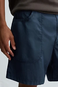 WASHED COTTON BERMUDA SHORTS