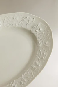 GRAPE PORCELAIN SERVING DISH
